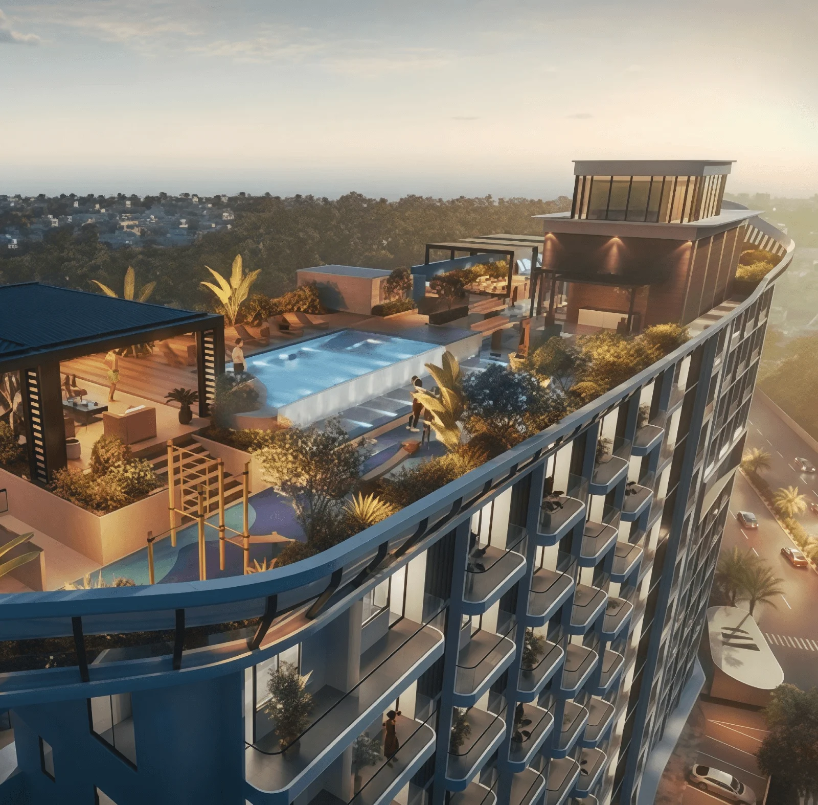 Top View - The Cruise Apartment